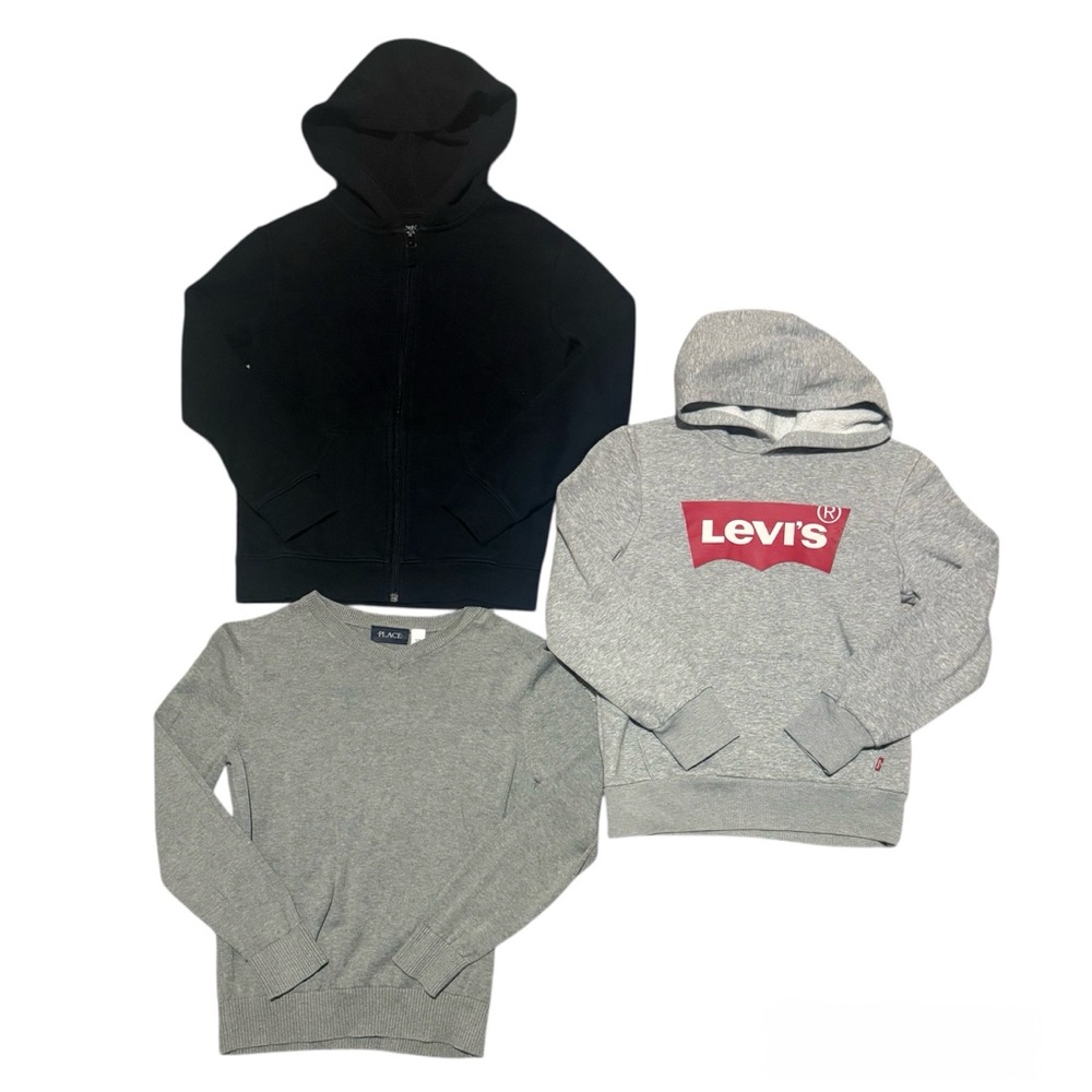 Boy’s Hoodie and Sweater Bundle (Size 8)
